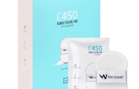 Wish Formula - C450 Tampon Peeling Bubble - 1pack (4pièces)