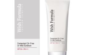 Wish Formula - Crème solaire fermentée sans huile Dr Mild SPF50 +...