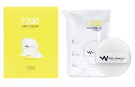 Wish Formula - Tampon Peeling à Bulles C200 - 4pièces
