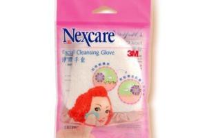 3M - Nexcare Gant de nettoyage du visage en microfibre - 1pièce