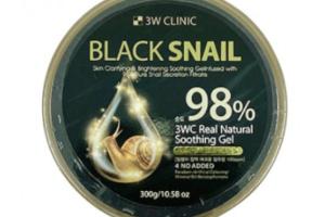 3W Clinic - Gel Apaisant Naturel Escargot Noir - 300g