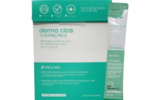 3W Clinic - Pack de couchage Derma Cica - 4g*20pièces