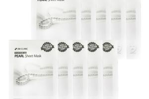3W Clinic - Perle Essentiel jusqu'à, Masque feuille - 1pack (10pièces) 3W Clinic - Perle Essentiel jusqu'à, Masque feuille - 1pack (10pièces)