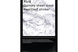 Abib - Masque en feuille gommeuse - Heartleaf Sticker - 1pièce Abib - Masque en feuille gommeuse - Heartleaf Sticker - 1pièce