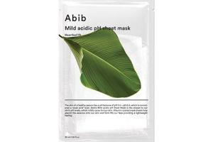 Abib - Mild Acidic Masque en feuille pH - Heartleaf Fit - 10pièces Abib - Mild Acidic Masque en feuille pH - Heartleaf Fit - 10pièces
