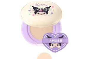 Amuse - Coussin Dew Jelly Master SPF38 PA+++ (Édition spéciale My Melody & Kuromi) - 15g - 1.5 Natural Amuse - Coussin Dew Jelly Master SPF38 PA+++ (Édition spéciale My Melody & Kuromi) - 15g - 1.5 Natural