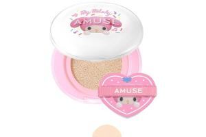 Amuse - Coussin perfecteur de peau céramique SPF40 PA++ (Édition spéciale My Melody & Kuromi) - 15g - 1.5 Natural Amuse - Coussin perfecteur de peau céramique SPF40 PA++ (Édition spéciale My Melody & Kuromi) - 15g - 1.5 Natural