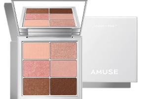 Amuse - Palette Sheer Eye Vegan - 1.6g*6 - 02 Sheer Pink Amuse - Palette Sheer Eye Vegan - 1.6g*6 - 02 Sheer Pink