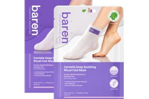 Baren - Masque pieds apaisant Centella - 3paires Baren - Masque pieds apaisant Centella - 3paires