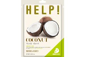 Bergamo - Aider! Paquet de masques - 1pièce - Coconut Bergamo - Aider! Paquet de masques - 1pièce - Coconut
