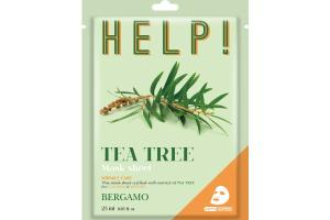 Bergamo - Aider! Paquet de masques - 1pièce - Tea Tree Bergamo - Aider! Paquet de masques - 1pièce - Tea Tree