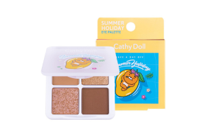 Cathy Doll - Kakao Friends Palette yeux vacances d'été - 6g - Cathy Doll - Kakao Friends Palette yeux vacances d'été - 6g -
