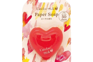 CHARLEY - L'atelier Mila Savon en papier - 50pcs - Peach