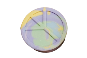 CHASIN' RABBITS - Barre nettoyante Peace Love Groove - 100g CHASIN' RABBITS - Barre nettoyante Peace Love Groove - 100g