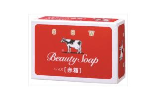 COW soap - Coffret Rouge de Savon de Beauté - 1 pièce - Rose