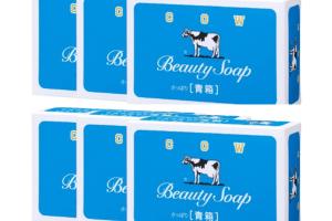 COW soap - Savon de Beauté Coffret Bleu - 6 pièces - N