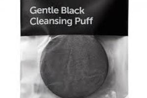 Dear, Klairs - Puff nettoyant noir doux - 1pièce