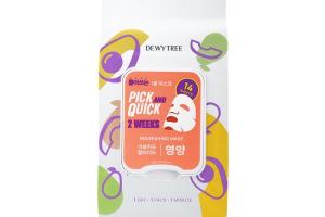 DEWYTREE - Masque nourrissant Pick And Quick - 14pièces DEWYTREE - Masque nourrissant Pick And Quick - 14pièces