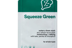 E NATURE - Squeeze Green Watery Masque de feuille - 1pièce