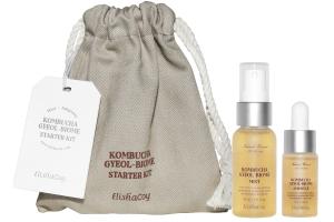Elishacoy - Kit de démarrage Kombucha Gyeol-Biome - 2pièces