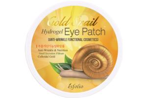 esfolio - Patch pour les yeux en hydrogel d'escargot doré -...