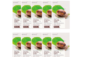 EUNYUL - Pack masque hydratant naturel - Escargot - 10pièces EUNYUL - Pack masque hydratant naturel - Escargot - 10pièces