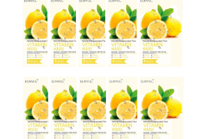EUNYUL - Pack masque hydratant naturel - Vitamine - 10pièces