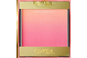 EXCEL - Fard à joues auratique - 8g - AB01 Peach & Peach