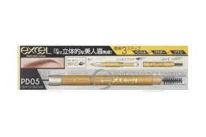 EXCEL - Poudre & Crayon Eyebrow EX - 0.4g - PD05 Grayish Brown EXCEL - Poudre & Crayon Eyebrow EX - 0.4g - PD05 Grayish Brown