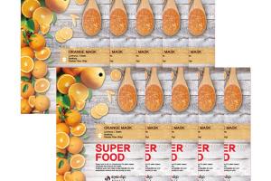 EYENLIP - Masque Super Alimentaire - 10pièces - Orange EYENLIP - Masque Super Alimentaire - 10pièces - Orange