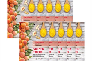 EYENLIP - Masque Super Alimentaire - 10pièces - Peach EYENLIP - Masque Super Alimentaire - 10pièces - Peach