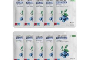 EYENLIP - Pack de masques végétaliens Like Nature - 25ml x 10ea -...