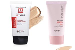 EYENLIP - Pure Cotton Perfect Cover BB Cream SPF50 + PA +++ - 30g - No. 23 Natural Beige EYENLIP - Pure Cotton Perfect Cover BB Cream SPF50 + PA +++ - 30g - No. 23 Natural Beige