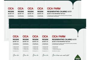 Farm Stay - Cica Farm Masque Apaisant Régénérant - 25ml*10pièces Farm Stay - Cica Farm Masque Apaisant Régénérant - 25ml*10pièces