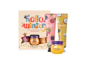 FRUDIA - Coffret cadeau haut de gamme baume à lèvres et crème pour FRUDIA - Coffret cadeau haut de gamme baume à lèvres et crème pour