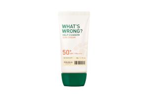 FRUDIA - What's Wrong Help Cicaderm Crème Solaire SPF50+...