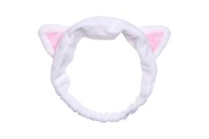 I DEW CARE - Bandeau Chat Blanc - 1pièce - NOC