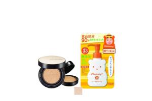 ISEHAN - Kiss Me Mommy UV Mild Gel SPF33 PA+++ - 100ml X Jung Saem Mool - Essential Skin Nuder Long Wear Cushion - 14g+14g -... ISEHAN - Kiss Me Mommy UV Mild Gel SPF33 PA+++ - 100ml X Jung Saem Mool - Essential Skin Nuder Long Wear Cushion - 14g+14g -...