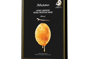 JMsolution - Masque de propolis royal lumineux au miel - 1pièce