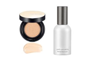 JUNGSAEMMOOL - Essential Skin Nuder Cushion SPF50+ PA+++ - 14g - 17 Fair-Light (1ea) + Essential Mool Cream - 30ml (1ea) Set JUNGSAEMMOOL - Essential Skin Nuder Cushion SPF50+ PA+++ - 14g - 17 Fair-Light (1ea) + Essential Mool Cream - 30ml (1ea) Set
