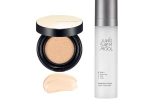 JUNGSAEMMOOL - Essential Skin Nuder Cushion SPF50+ PA+++ - 14g - 19 Light (1ea) + Essential Mool Micro Fitting Mist - 120ml...