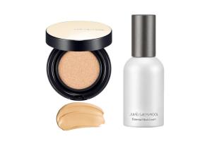 JUNGSAEMMOOL - Essential Skin Nuder Cushion SPF50+ PA+++ - 14g - 21 Medium (1ea)+ Essential Mool Cream - 30ml (1ea) Set JUNGSAEMMOOL - Essential Skin Nuder Cushion SPF50+ PA+++ - 14g - 21 Medium (1ea)+ Essential Mool Cream - 30ml (1ea) Set