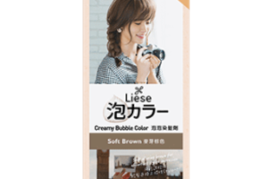 Kao - Liese Creamy Bubble Color - 1 Box - Soft Brown
