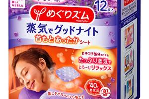 Kao - MegRhythm Good-Night Patch vapeur pour le cou - Lavander