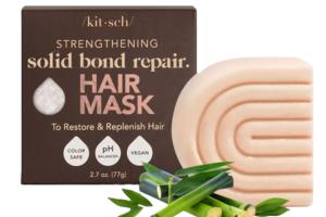 KITSCH - Masque capillaire solide réparateur de liaisons fortifiantes - 77g KITSCH - Masque capillaire solide réparateur de liaisons fortifiantes - 77g
