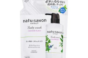 Kose - Recharge de nettoyant pour le corps Natu Savon Select - 360ml