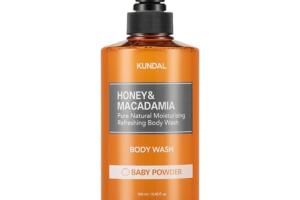 KUNDAL - Gel douche pur au miel et à la macadamia - 500ml - White Musk KUNDAL - Gel douche pur au miel et à la macadamia - 500ml - White Musk