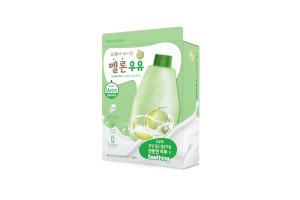 Kwailnara - Melon Milk Soothing Mask - 10pièces