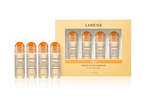 LANEIGE - Ampoule Focus Active (Peptide de Soja) - 7ml x 4pièces LANEIGE - Ampoule Focus Active (Peptide de Soja) - 7ml x 4pièces