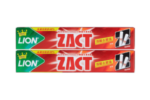 LION - Zact - Ensemble de dentifrice japonais pour fumeur - 150g*2 LION - Zact - Ensemble de dentifrice japonais pour fumeur - 150g*2